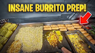 40 BURRITOS 1 COOK  KITCHEN  Ultimate POV Meal Prep Guide [upl. by Golub449]