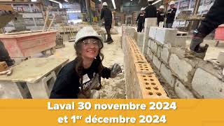 Camp des métiers Construction Laval  Tournée 20242025 [upl. by Ycniuqed409]