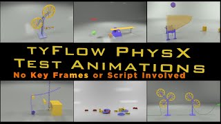 tyFlow PhysX Research and Development [upl. by Aikemat]