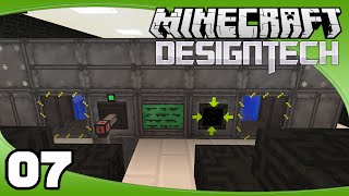 DesignTech  Ep 7 Big Reactor Power  Minecraft Custom Modpack Lets Play [upl. by Layne]