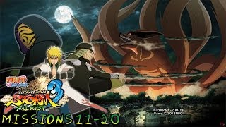 Naruto Shippuuden Ultimate Ninja Storm 3 Full Burst Challenge Missions 1120 [upl. by Aruabea]