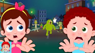 Run Hide Run  More Kindergarten Halloween Music Videos by Schoolies [upl. by Ahsinar]