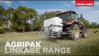 Croplands AgriPak ThreePoint Linkage Sprayers [upl. by Susejedairam]