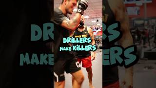 DRILLERS MAKE KILLERS Muay Thai Kicking Heavybag Workout capcutcaptions capcut muaythai shorts [upl. by Burford801]