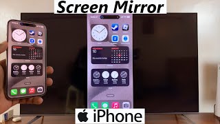 TCL Google TV How To Screen Mirror iPhone [upl. by Angadreme]