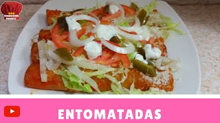 ENTOMATADAS DE POLLO MEXICANAS COMPLACIENDO PALADARES [upl. by Rika]