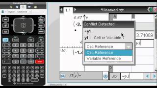 TINspire CX Tutorial Slope Formula 2 [upl. by Jessa]