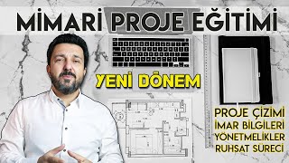 MİMARİ PROJE NASIL ÇİZİLİR  Ekim 2024 Kayıtları Devam Ediyor  Mimarlık Hizmetleri Eğitimi [upl. by Ainesy155]