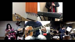 HDUtawarerumono Itsuwari no Kamen OP Ama Kakeru Hoshi Band cover [upl. by Bez]