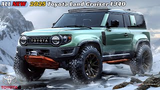 The All New 2025 Toyota Land Cruiser FJ40  Finally Unleashed Whats New [upl. by Sidnarb322]