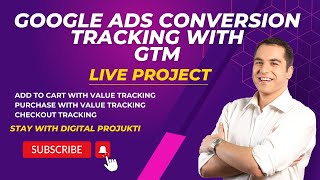 Live Project  Google Ads Conversion Tracking With GTM  Bangla [upl. by Wasson]