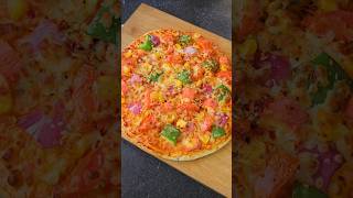 Pizza 🍕 viralvideorecipestreetfoodfoodshortvideocooking poonamscookery veg pizza foodie [upl. by Ettelrac]