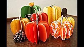 Fall decorations  Simple easy to do beautiful ideas [upl. by Einahpetse543]