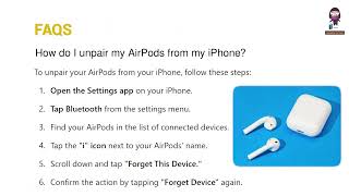 How to Unpair Restart and Reset Your AirPods StepbyStep Guide [upl. by Bowes]