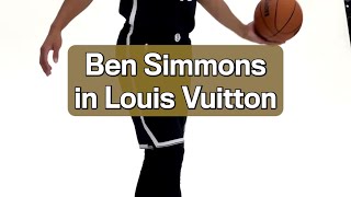 Ben Simmons rocking LV kicks at Nets Media Day [upl. by Spiros]