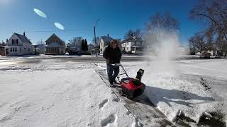 2023 Toro e21SP Single Stage Snow Thrower Review [upl. by Jenelle]