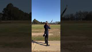 Archery afternoon practice recurve barebow 27092024  need more core strength [upl. by Dinsdale]