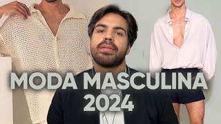 TENDÊNCIAS MODA MASCULINA 2024  Descubra se você vai querer aderir [upl. by Alehcim]