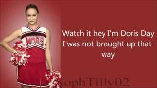 Glee  Look At Me Im Sandra Dee Lyrics [upl. by Nanon129]