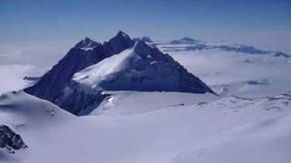 Summit Panorama from Mount Vinson Antarctica [upl. by Airyk]