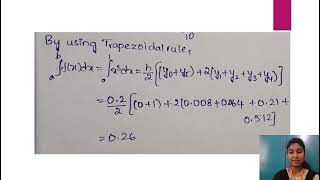 trapezoidal rule [upl. by Schechinger]