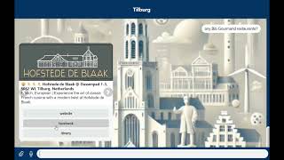 How tourists can find Michelin and GaultampMillau awarded restaurants with a DMOCMO chatbot [upl. by Carbrey862]