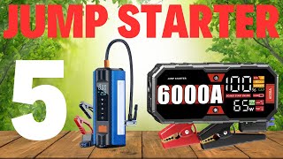 Top 5 Best Power Bank Car Jump Starter  Portable Car Battery Jumper [upl. by Swanson]