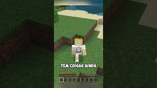 O MODO HARDCORE DO BEDROCK ME DA MEDO minecraft minecraftideias minecraftbuilding [upl. by Feer]