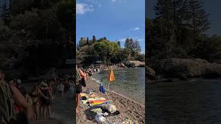 🇮🇹 Isola Bella Taormina Sicilia isolabella taormina sicily [upl. by Notgnimer]