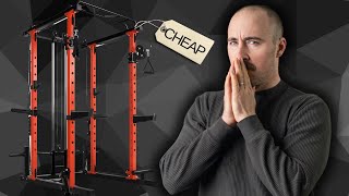 RitFit Functional Trainer Squat Rack Review  Cheap But BIG Feature System [upl. by Eladroc362]