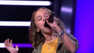 EmmaKokOfficial singing Door De Wind  Ingeborg  The Voice Kids Battle [upl. by Hirschfeld295]