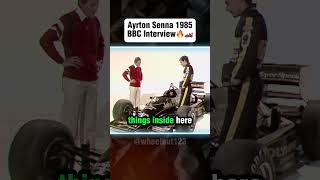 Ayrton Senna 1985 interview Pt2  F1 shorts f1 formula1 [upl. by Teresina]