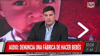 🔴 quotFÁBRICA DE HACER BEBÉSquot el fuerte TESTIMONIO de una denunciante que le quitaron dos hijos [upl. by Lincoln]