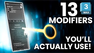 13 3ds Max Modifiers that youll actually use EXPLAINED [upl. by Northrop]