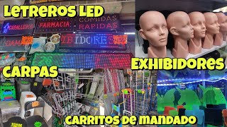 🤩Dónde comprar Ganchos😏Exhibidores👌Carpas🎪Rejas Maniquíes🤸Exhibidores de ropa Joyería Sneakers😍 [upl. by Gherardo]