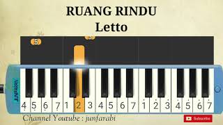 not pianika RUANG RINDU  Letto [upl. by Ruberta660]