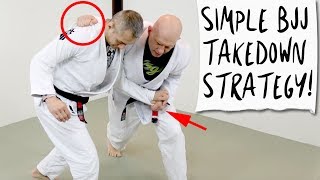 A Simple Takedown Plan for BJJ Competition [upl. by Ellenahc985]