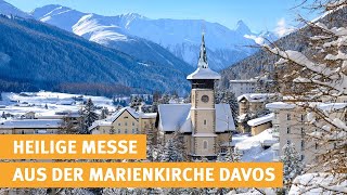 Heilige Messe live aus Davos katholischer Gottesdienst  01122024 [upl. by Celle]