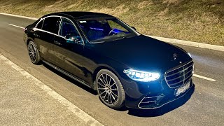 New MERCEDES SCLASS 2021  crazy DIGITAL lights test amp demonstration Best lights in the world [upl. by Kylila]