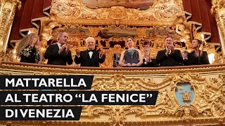 Mattarella al Teatro “La Fenice” di Venezia [upl. by Elene627]