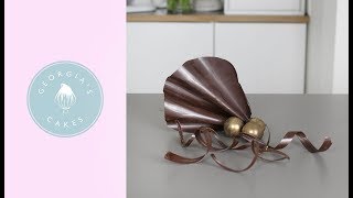 How to Temper Chocolate  Georgias Cakes [upl. by Heddi]