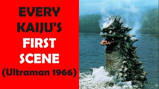 Every Kaiju Reveal  Ultraman 1966 [upl. by Ilrahc]