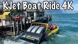 KJET QUEENSTOWN JET BOAT RIDE 4K Gopro Hero 8  New Zealand 2020 [upl. by Rramaj]