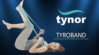 Tyroband Exercise Guide  excellent isotonic exercise tool for rehabilitation and gym [upl. by Aremmat]