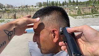 💈HAIRCUT TUTORIAL  HOW TO DO A FADE HAIRCUT FOR BEGINNERS [upl. by Atinrehs]