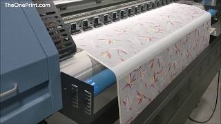 Sublimation Printer Digital Textile Printing Machine Transfer Paper Printer [upl. by Motch629]