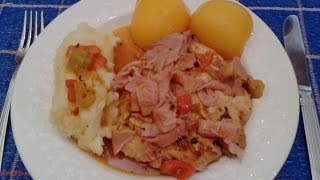 COMO HACER SUMPREMAS DE POLLO con cebolla miel y jamon  SARTÉN ELÉCTRICA [upl. by Sanalda]