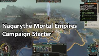 Nagarythe Campaign Starter Mortal Empires  Total War Warhammer II [upl. by Terraj]