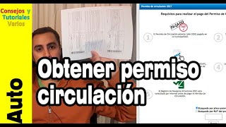 Paso a paso de cómo sacar el permiso de circulación 2021 en Chile 100 online [upl. by Cida]