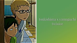 tsukishima x yamaguchi twixtor — haikyuu scenes —1080p [upl. by Marsh497]